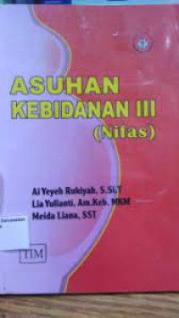 Image of ASUHAN KEBIDANAN lll NIFAS