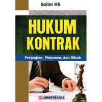Image of HUKUM KONTRAK: Perjanjian, Pinjaman, Dan Hibah