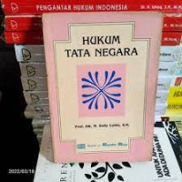 Image of HUKUM TATA NEGARA