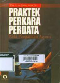Image of PRAKTEK PERKARA PERDATA: Pada Pengadilan Agama