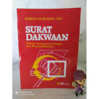 Image of Surat Dakwaan Teknik Penyusunan, Fungsi dan Permasalahannya